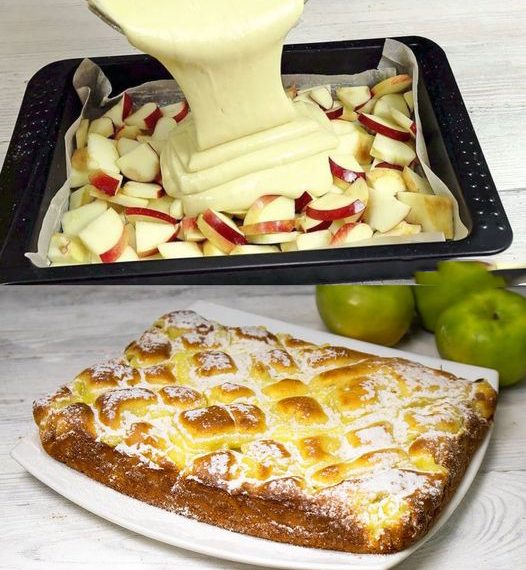 Apfelkuchen in 10 Minuten bereit für den Ofen – Seite 2 – Alte Oma Rezepte