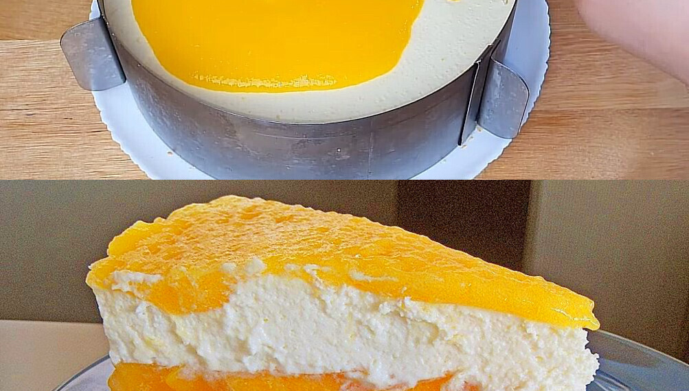 Pfirsich-Maracuja Torte, cremiger himmlischer Geschmack! – Alte Oma Rezepte