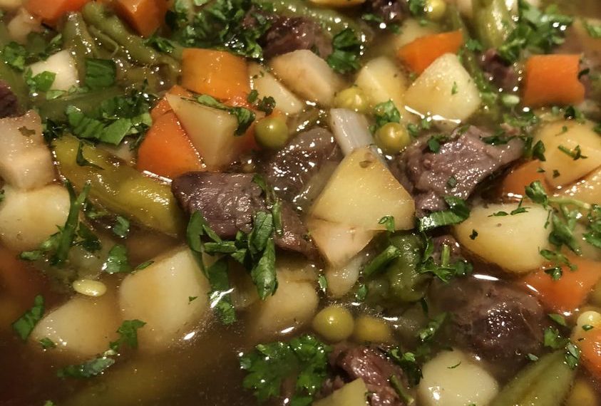 Gemüsesuppe Mit Rindfleisch Und Kartoffeln – Alte Oma Rezepte